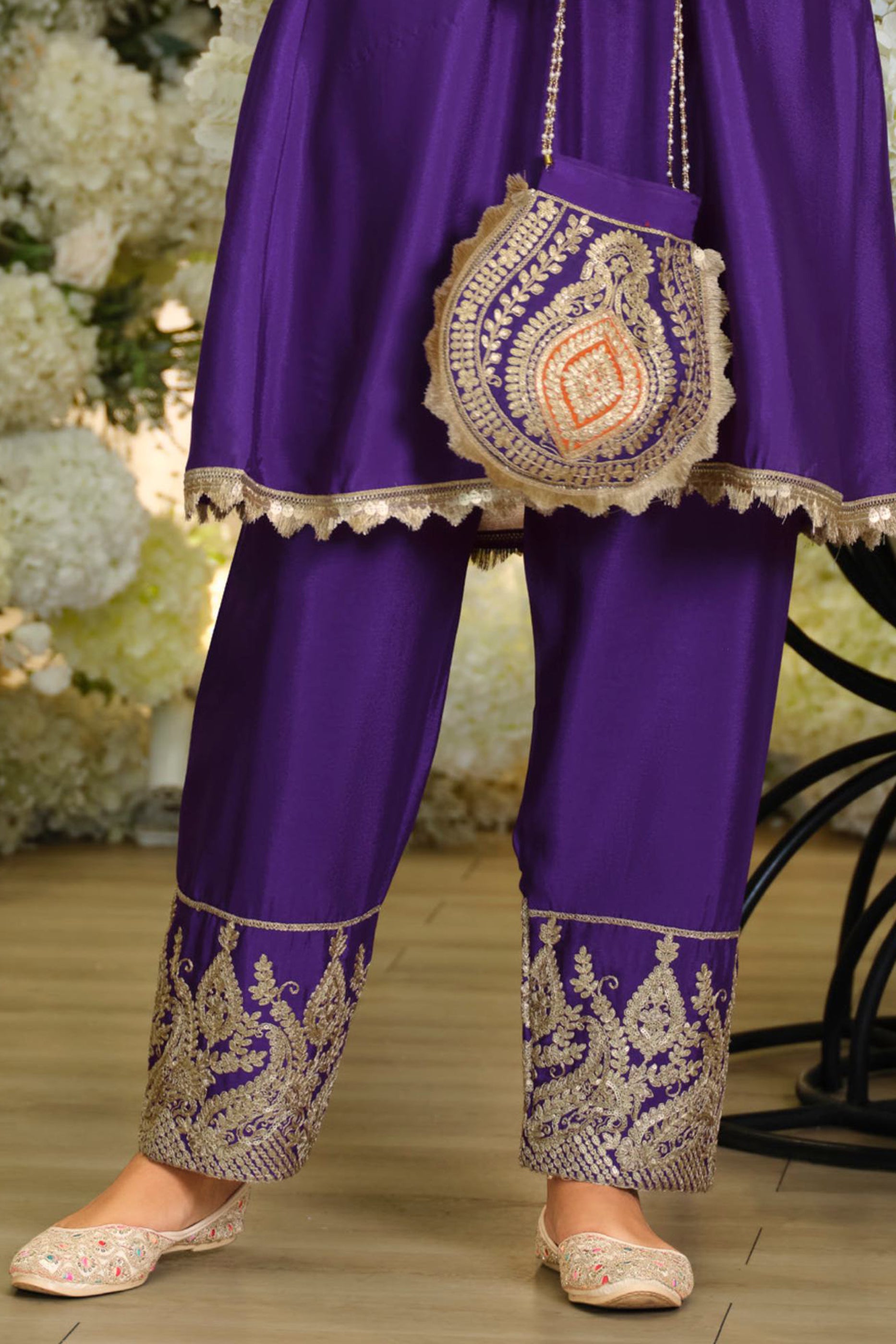 Purple Readymade Embroidered Chinon Suit-SAR12002_5_SareeButa.com
