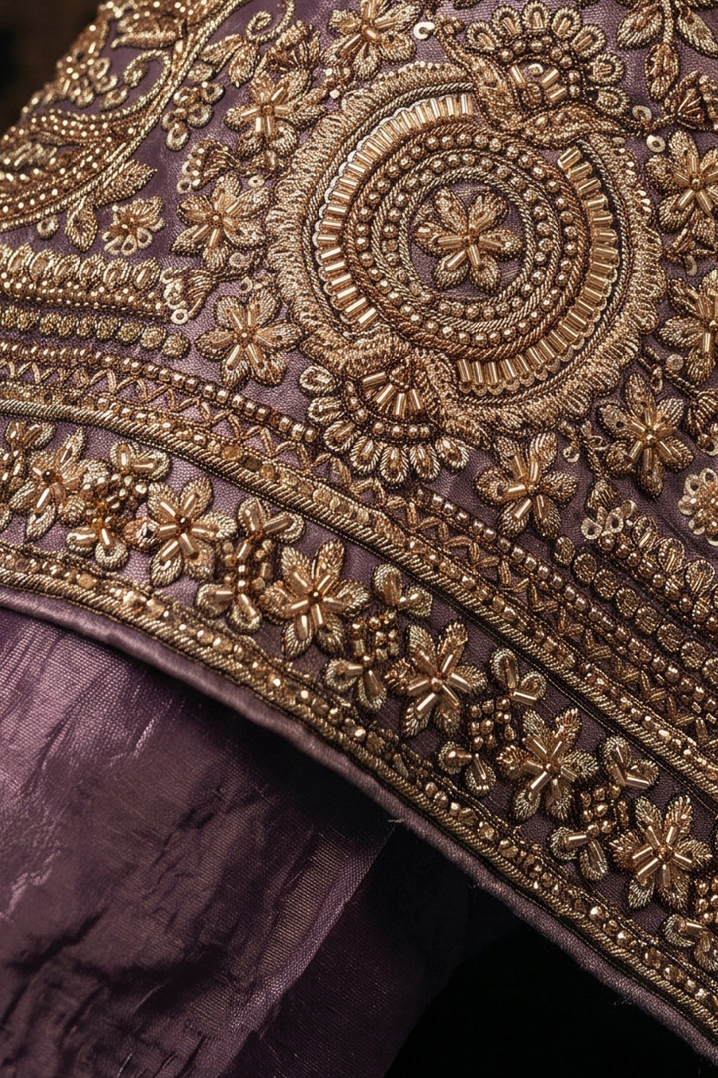 Purple Readymade Embroidered Palazzo Suit-SAR12806_3_SareeButa.com