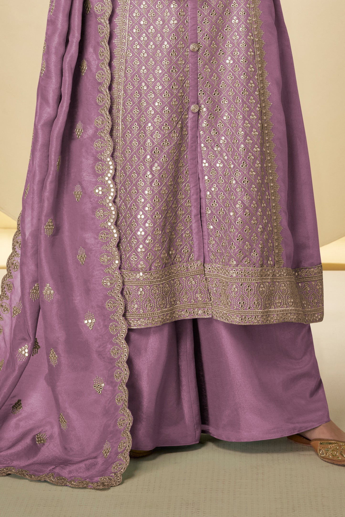 Purple Readymade Embroidered Simar Silk Suit-SAR12231_4_SareeButa.com