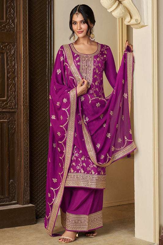 Purple Readymade Munga Silk Suit-SS393_1_SareeButa.com