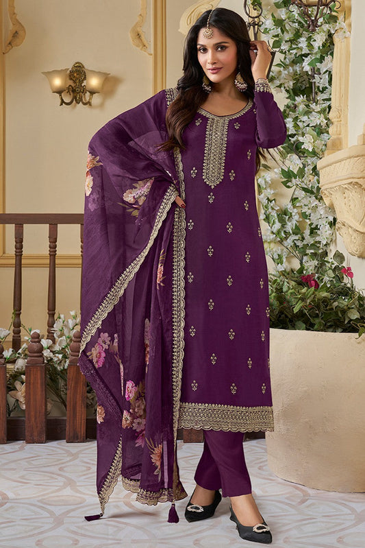 Purple Readymade Munga Silk Suit-SS394_1_SareeButa.com