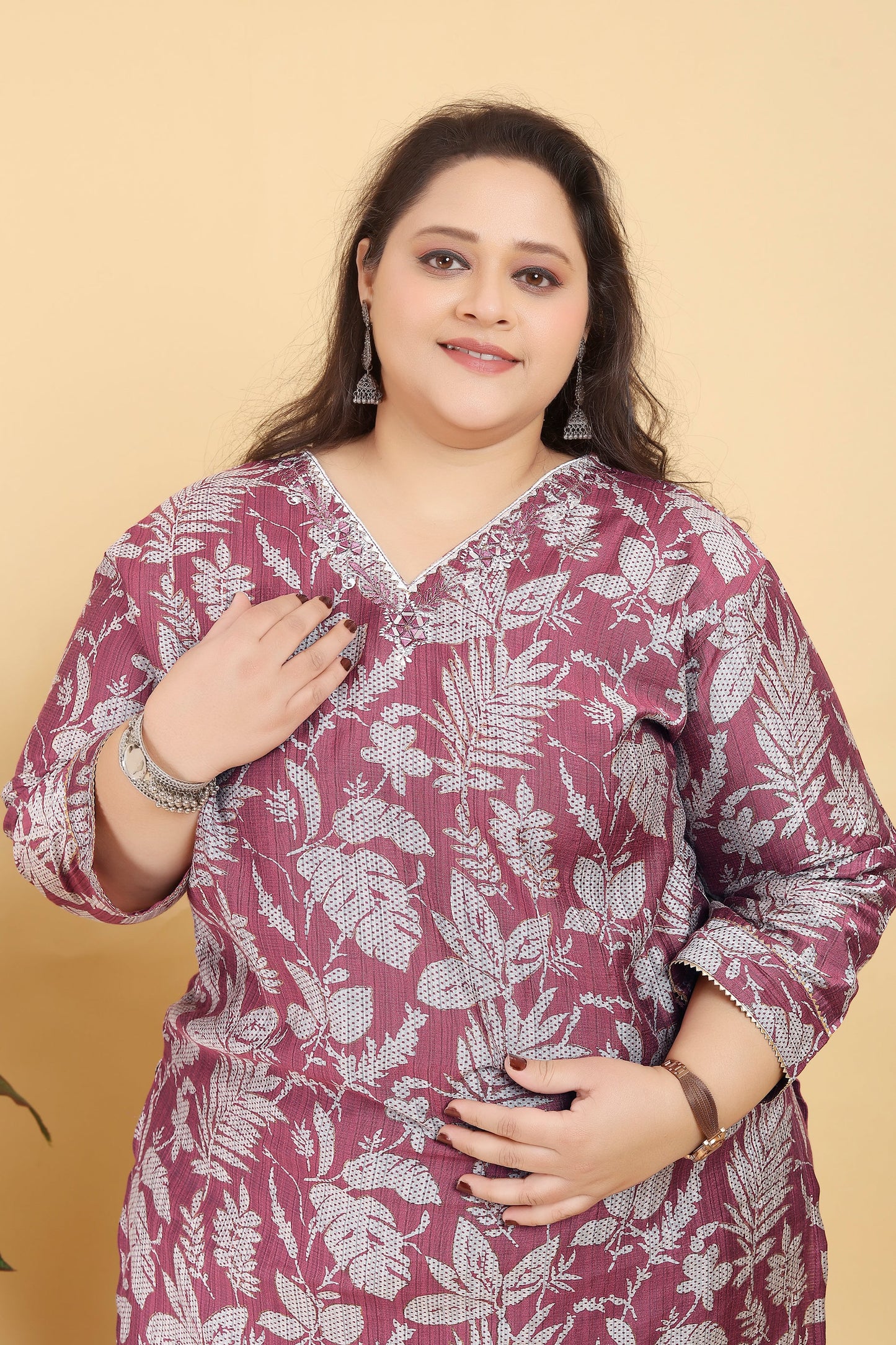 Purple Readymade Viscose Suit-SAR11757_2_SareeButa.com