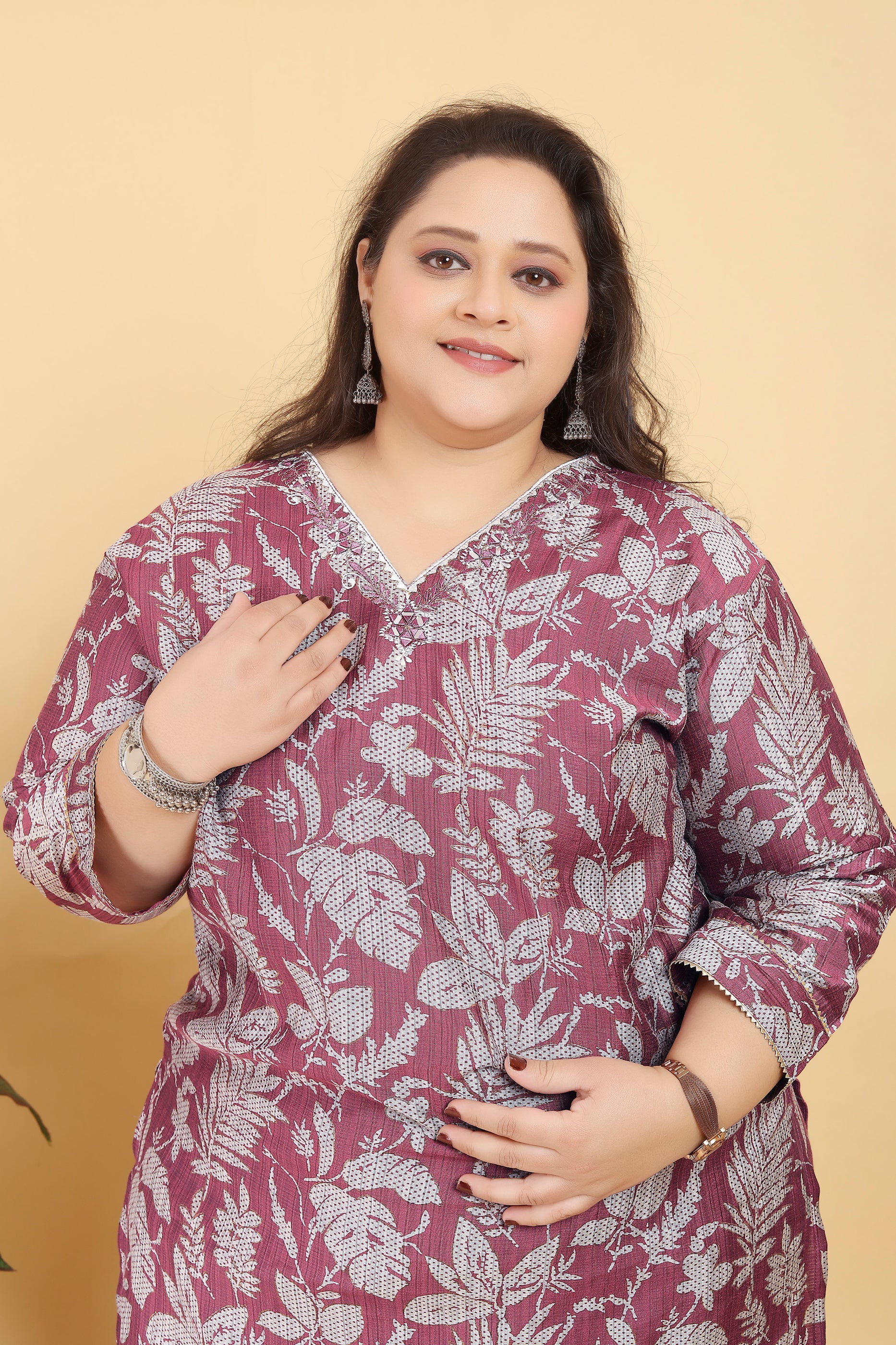 Purple Readymade Viscose Suit-SAR11757_2_SareeButa.com