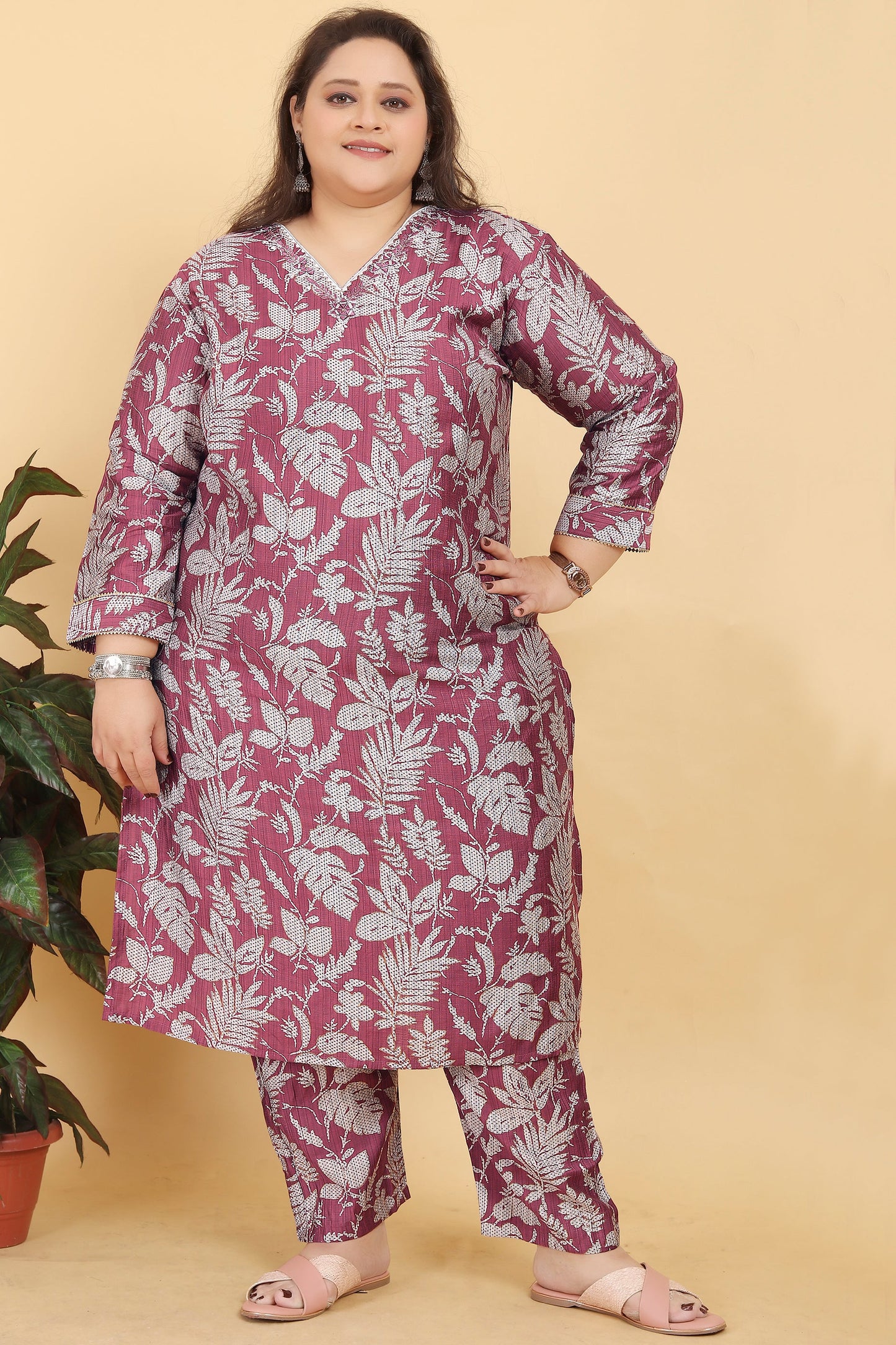 Purple Readymade Viscose Suit-SAR11757_4_SareeButa.com