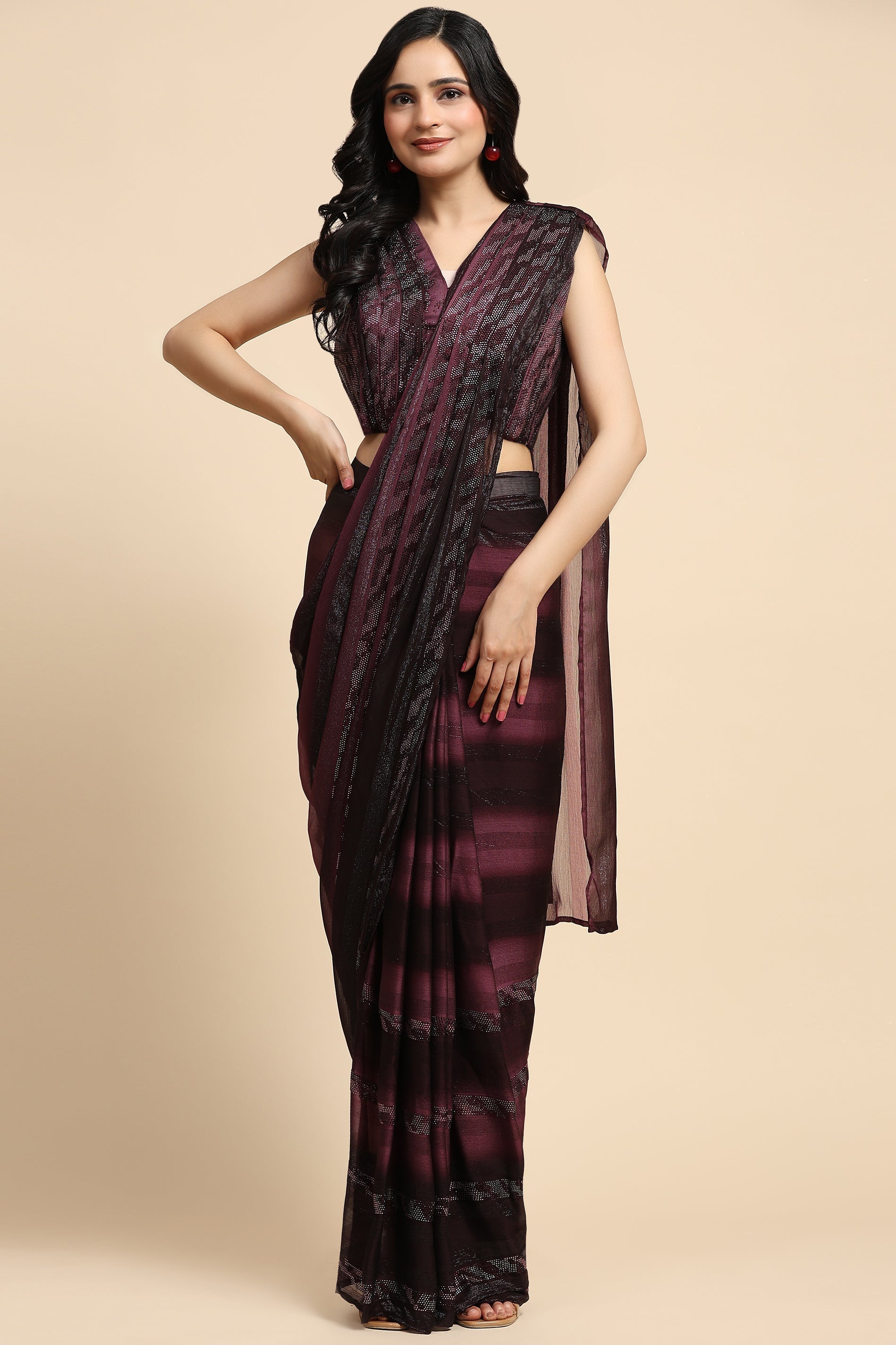 purple-satin-silk-readymade-saree-zb132039_1_SareeButa.com