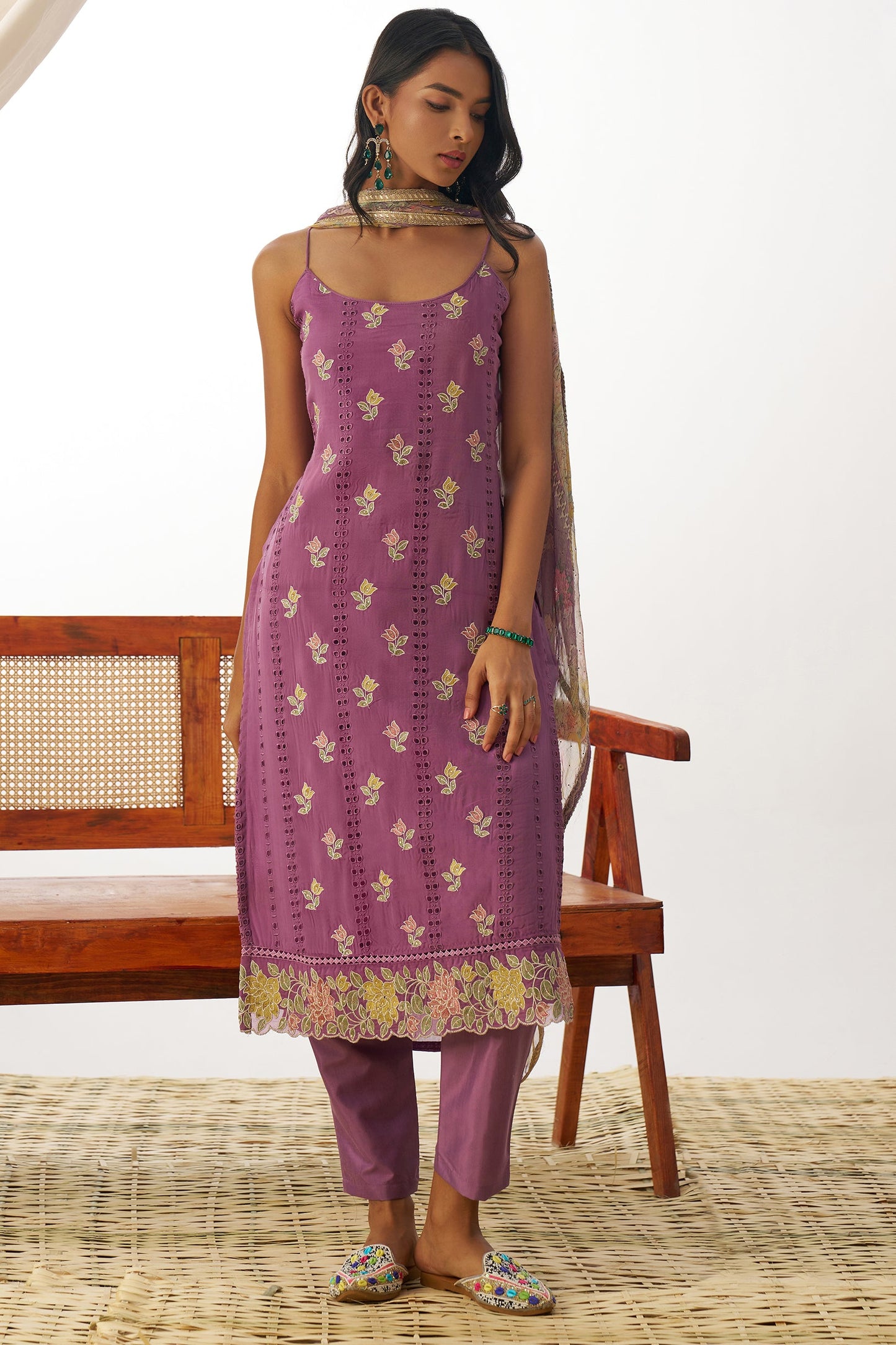 Purple Readymade Schiffli Organza Suit-SS444_1_SareeButa.com