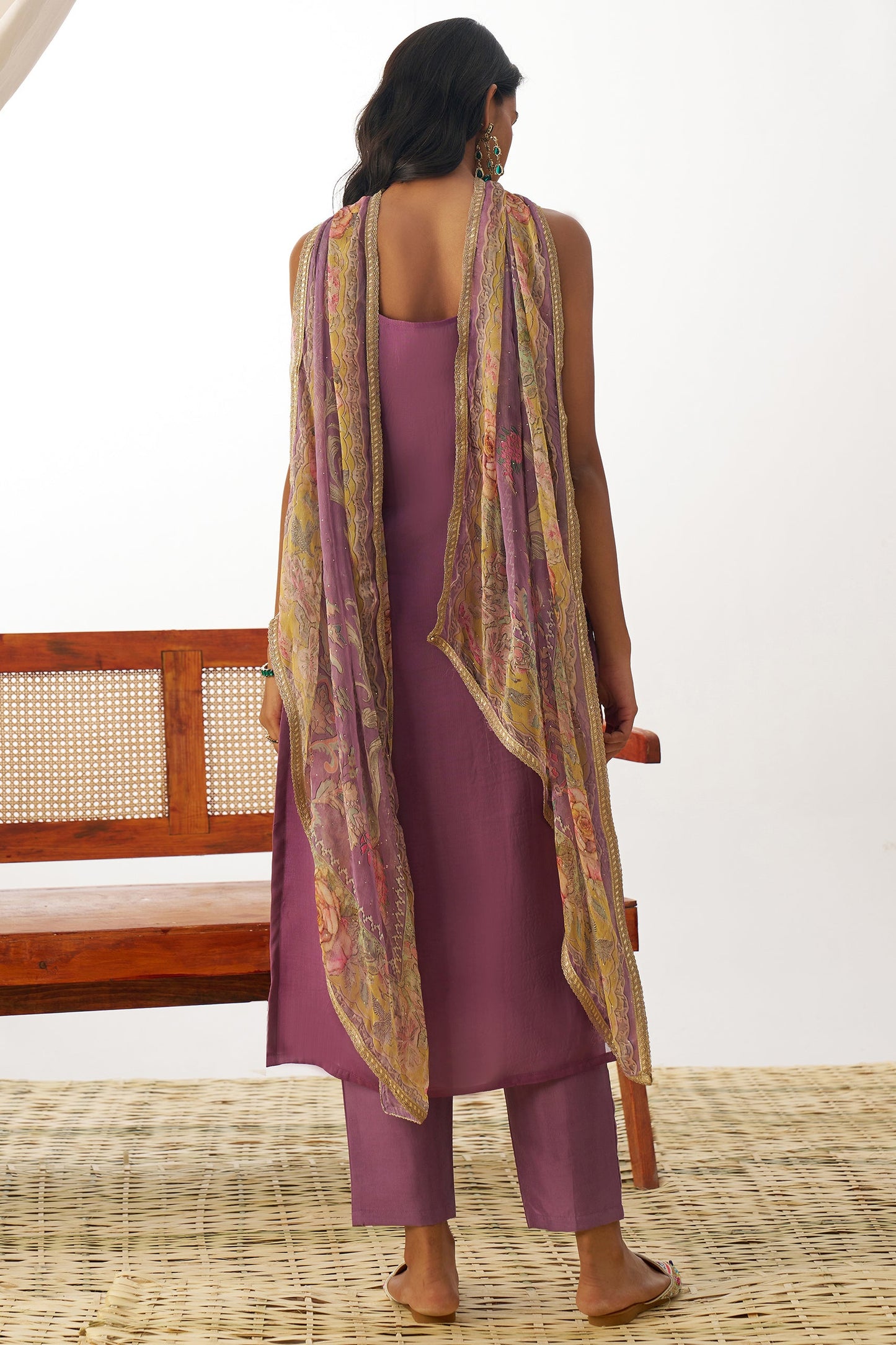 Purple Readymade Schiffli Organza Suit-SS444_3_SareeButa.com