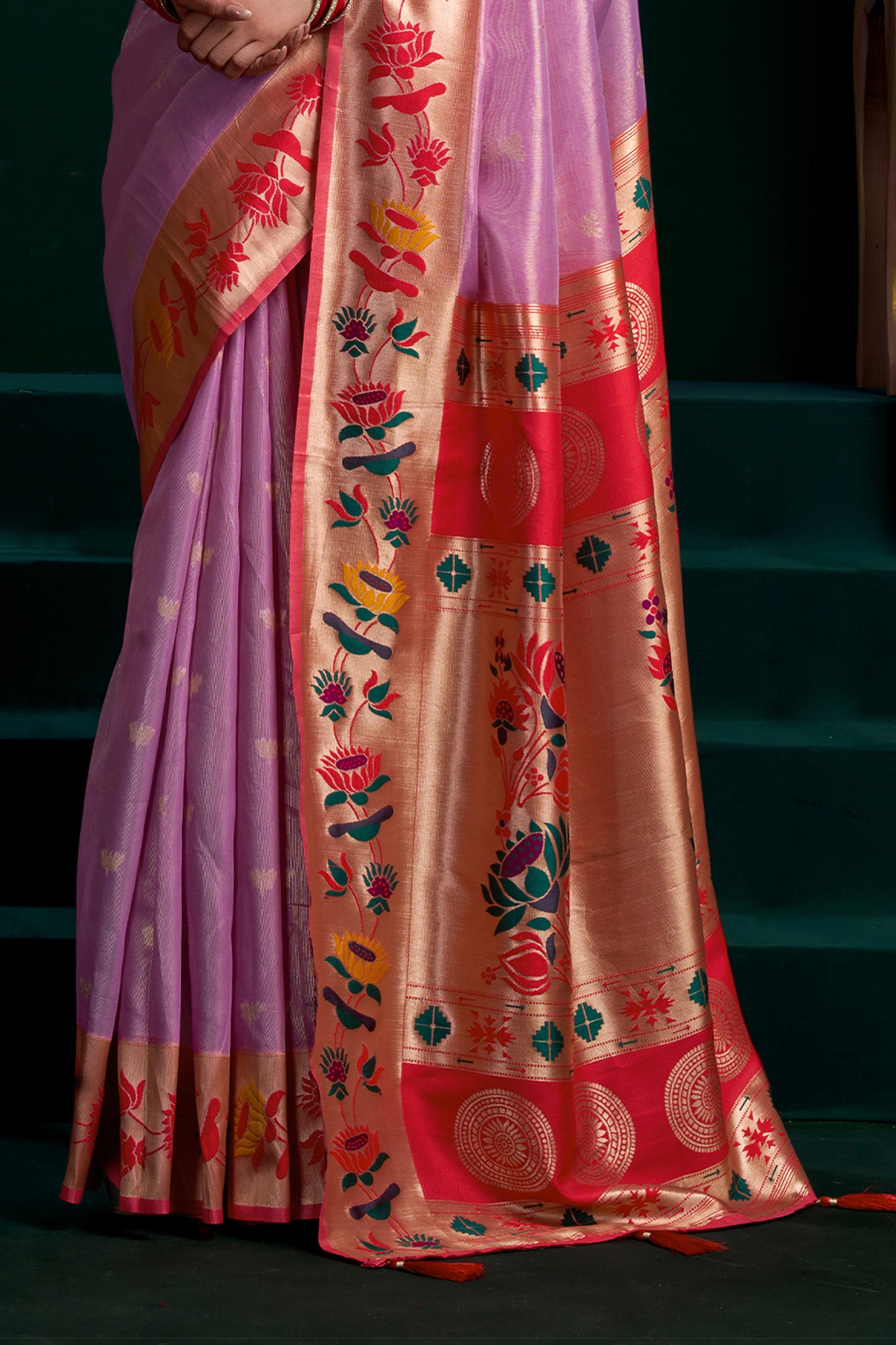 Purple Tissue Paithani Saree-SAR12698_5_SareeButa.com