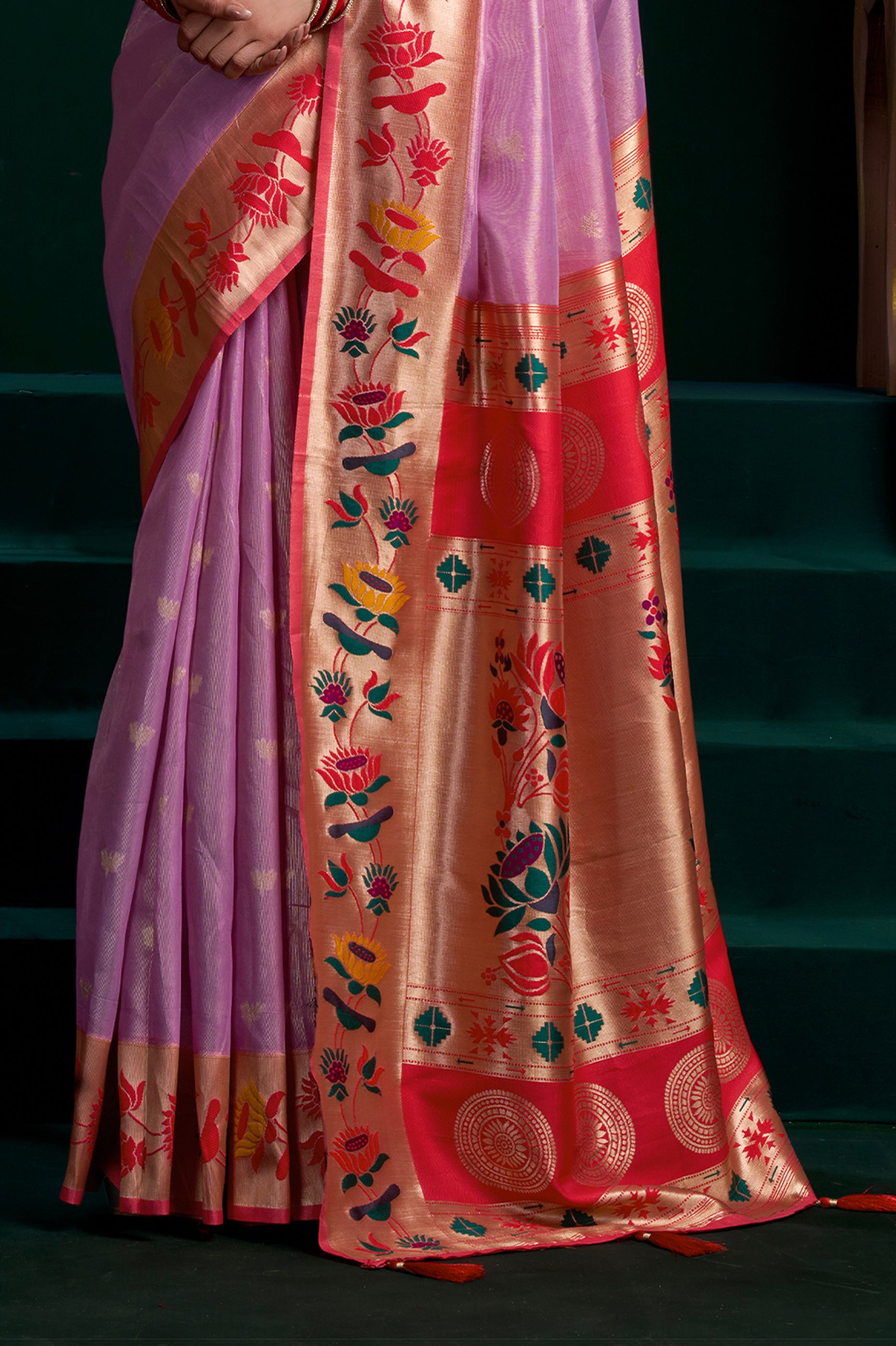 Purple Tissue Paithani Saree-SAR12698_5_SareeButa.com
