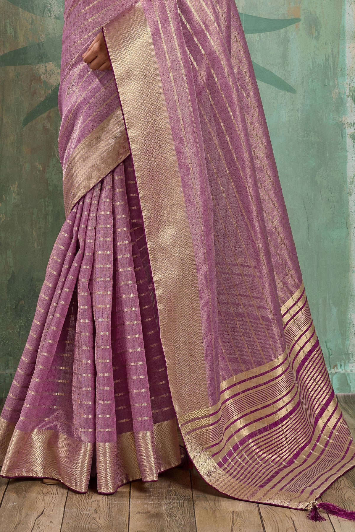 Purple Woven Cotton Tissue Saree-SAR12937_6_SareeButa.com