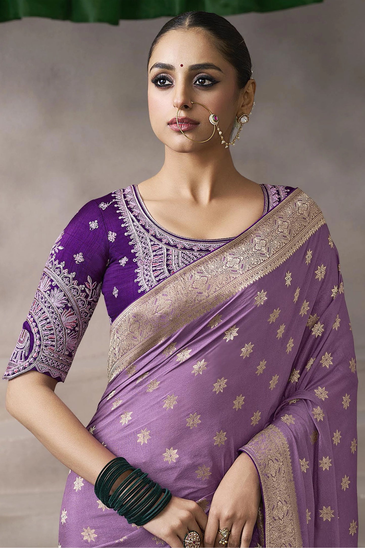 Purple Woven Crepe Silk Saree-SAR11607_2_SareeButa.com