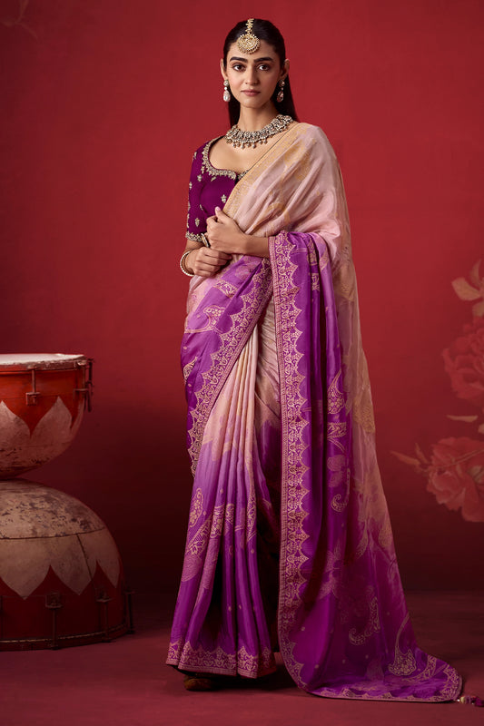 Purple Woven Dola Crepe Silk Saree-SAR13416_1_SareeButa.com