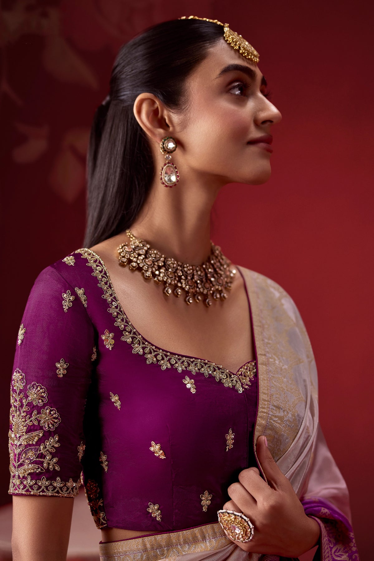 Purple Woven Dola Crepe Silk Saree-SAR13416_2_SareeButa.com