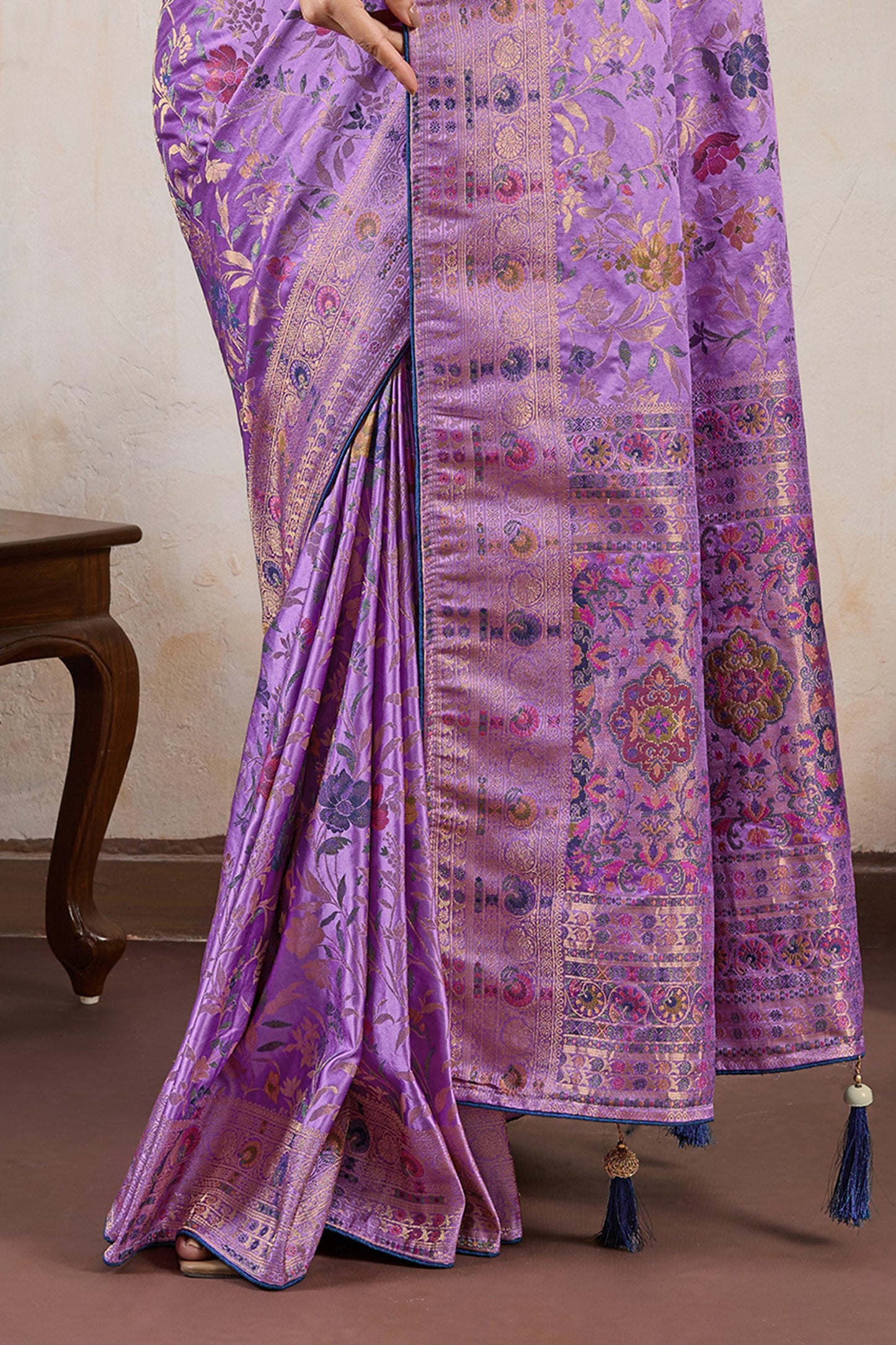 Purple Woven Satin Silk Saree-SAR12503_5_SareeButa.com
