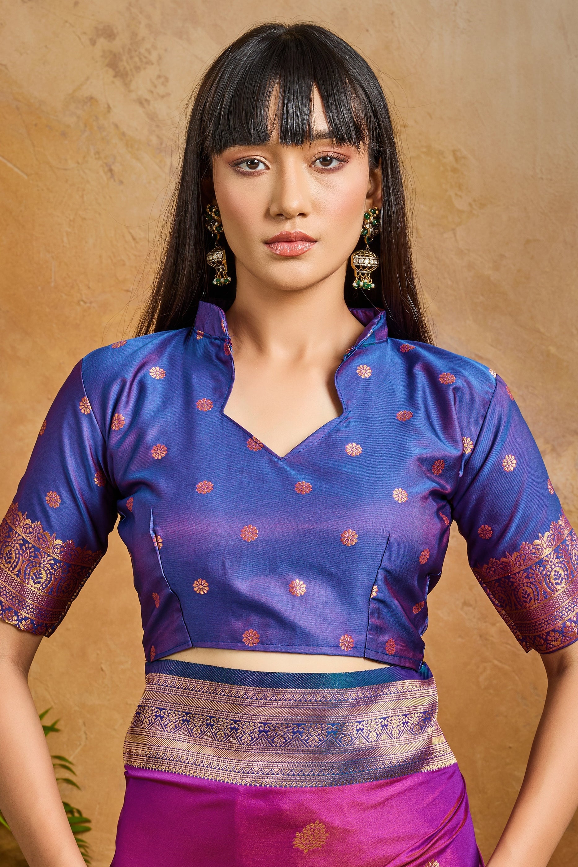 Purple Woven Silk Saree-SAR11213_3_SareeButa.com