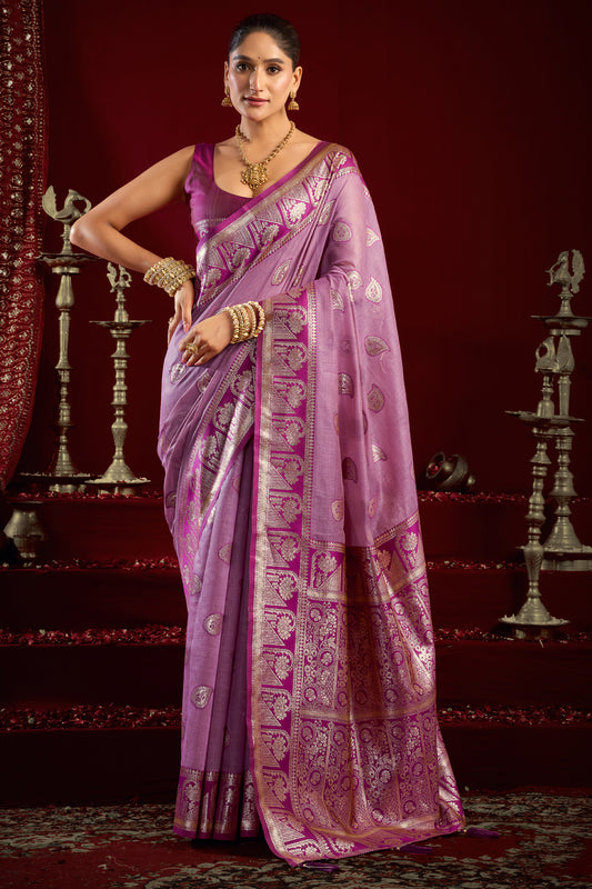 Purple Woven Silk Saree-SAR12632_1_SareeButa.com