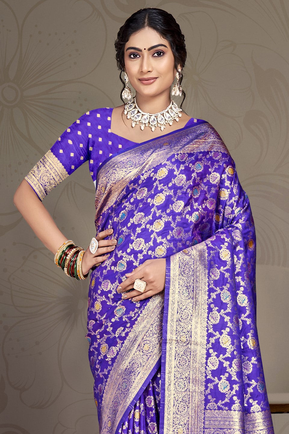 Purple Silk Saree-ZB132941_2_SareeButa.com