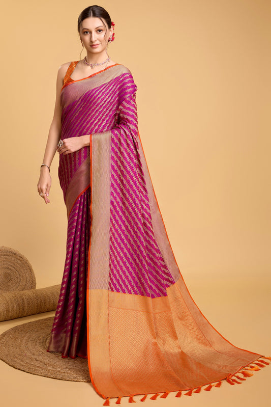 Purple Woven Silk Saree-ZB133120_1_SareeButa.com