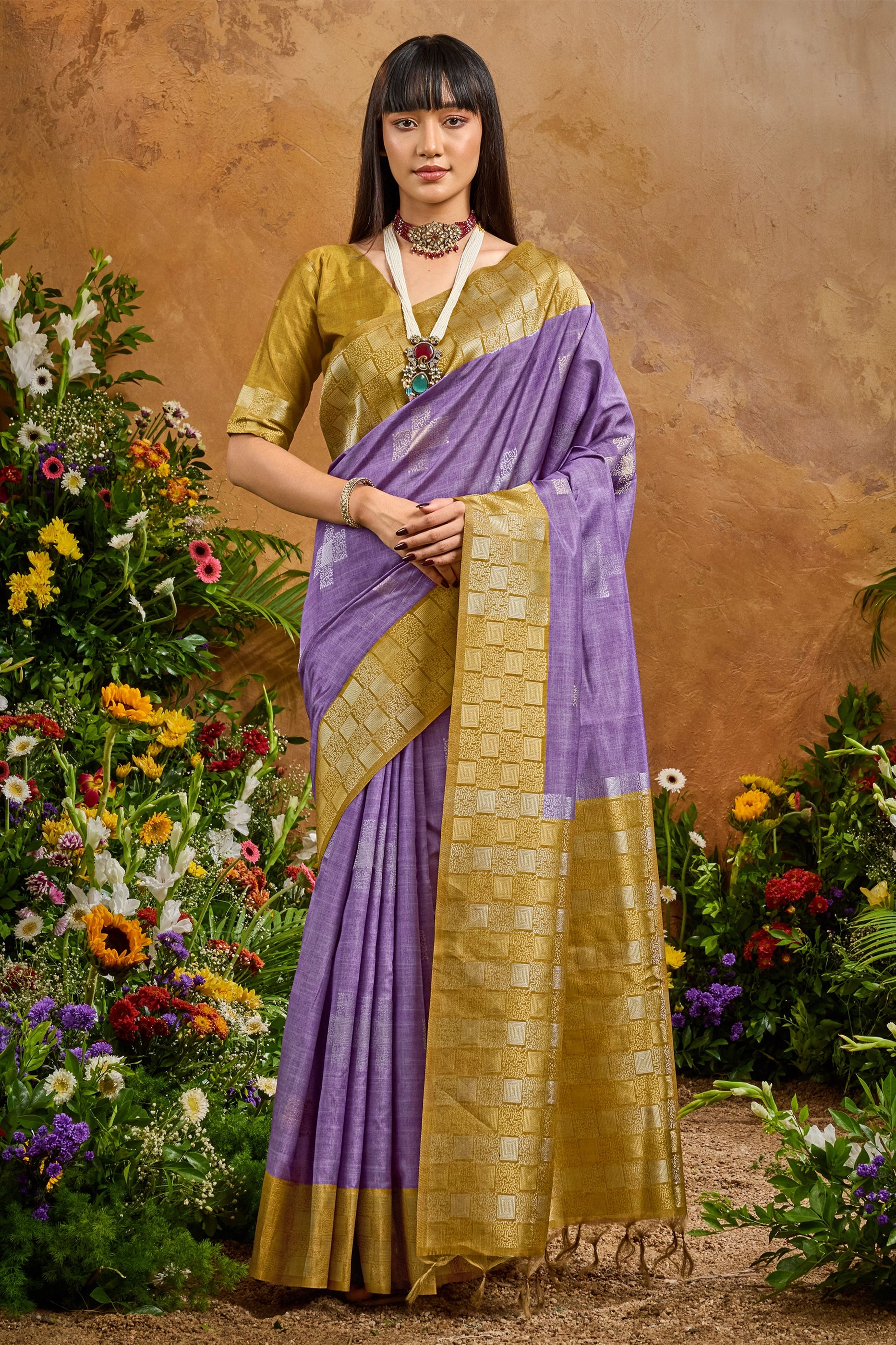 Purple Woven Silk Saree
-SAR11928_1_SareeButa.com