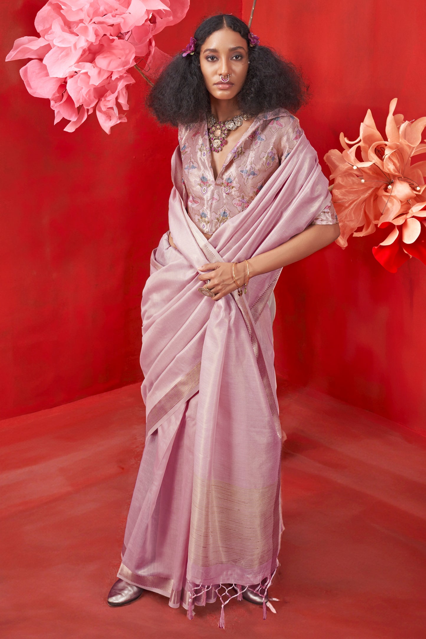 Purple Woven Tissue Silk Saree-SAR12400_3_SareeButa.com