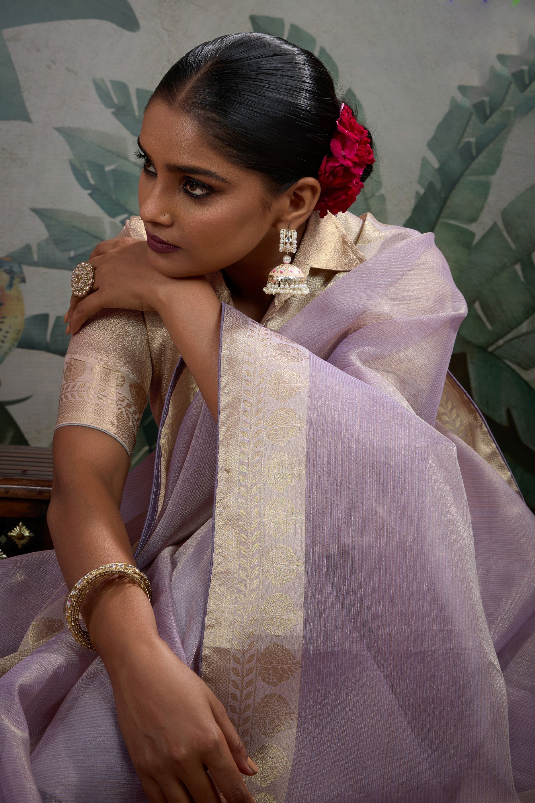 Purple Woven Zari Tissue Saree-SAR11812_2_SareeButa.com