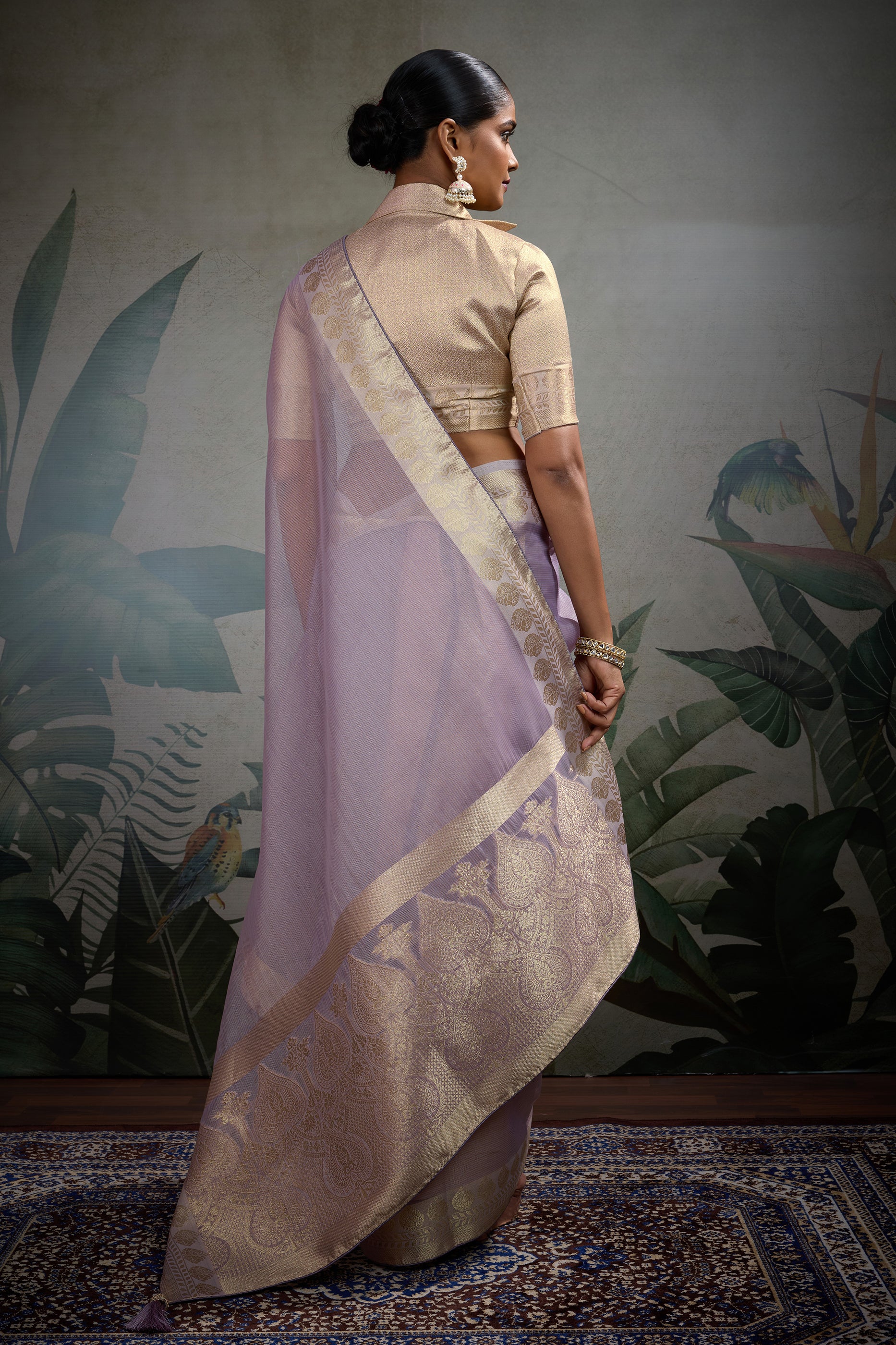 Purple Woven Zari Tissue Saree-SAR11812_3_SareeButa.com