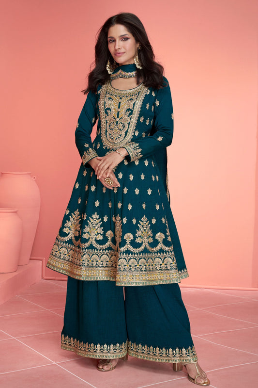rama-blue-embroidered-silk-palazzo-suit-zbss100065_1_SareeButa.com