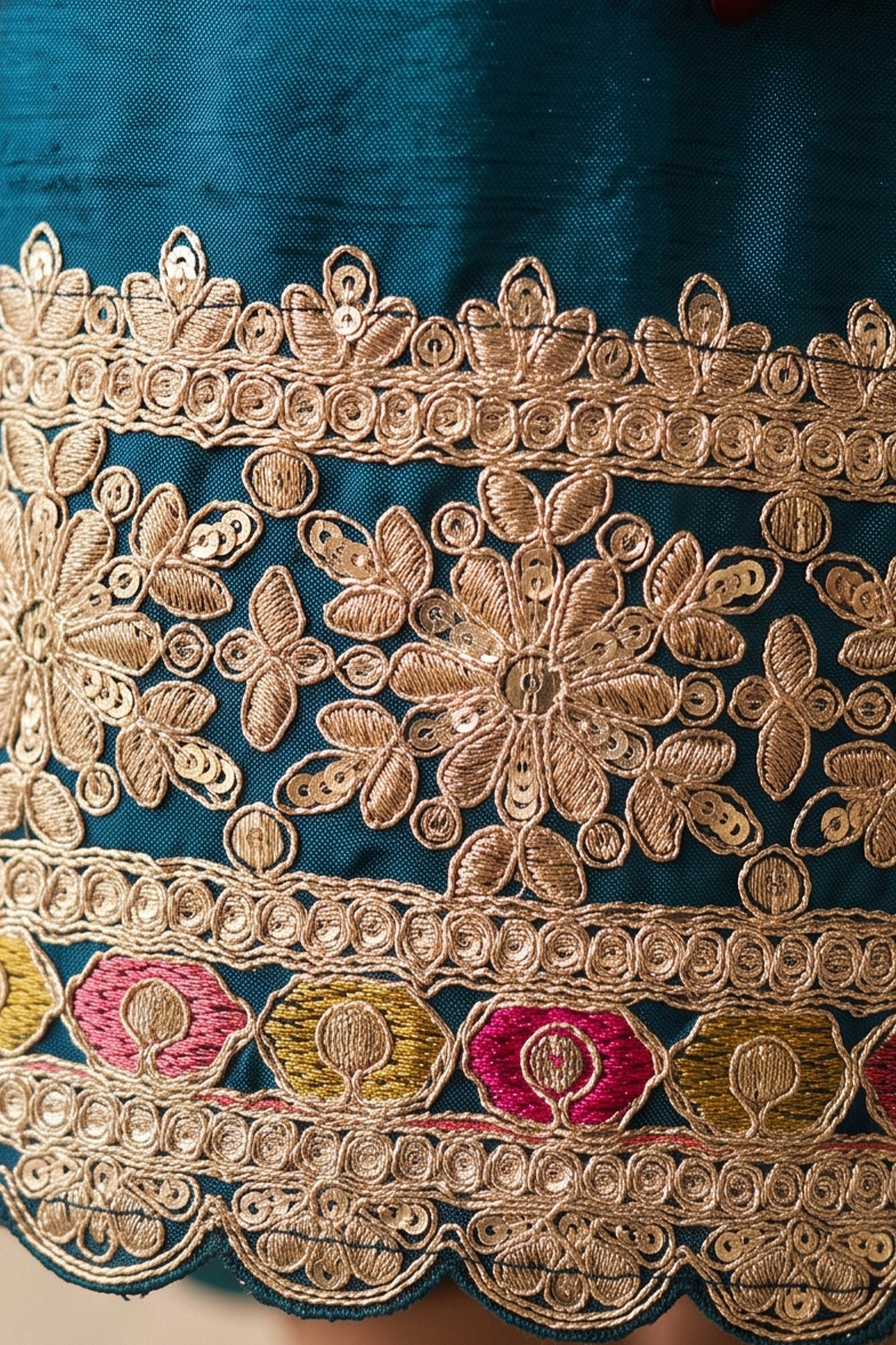 Rama Blue Readymade Embroidered Chinon Suit-SAR13037_6_SareeButa.com