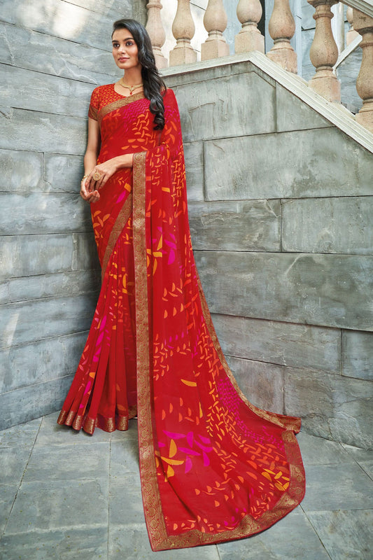 red-printed-georgette-saree-zb130912_1_SareeButa.com