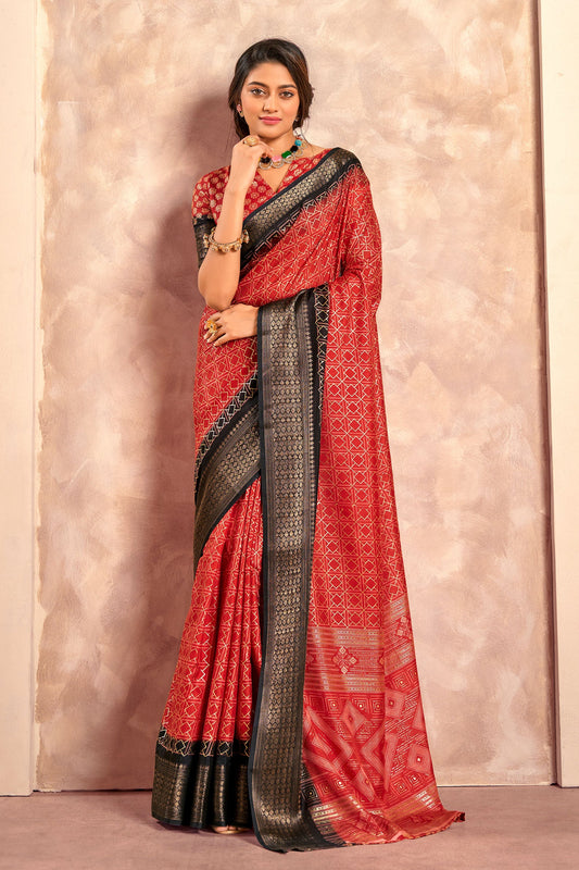 red-printed-silk-saree-zb131359_1_SareeButa.com