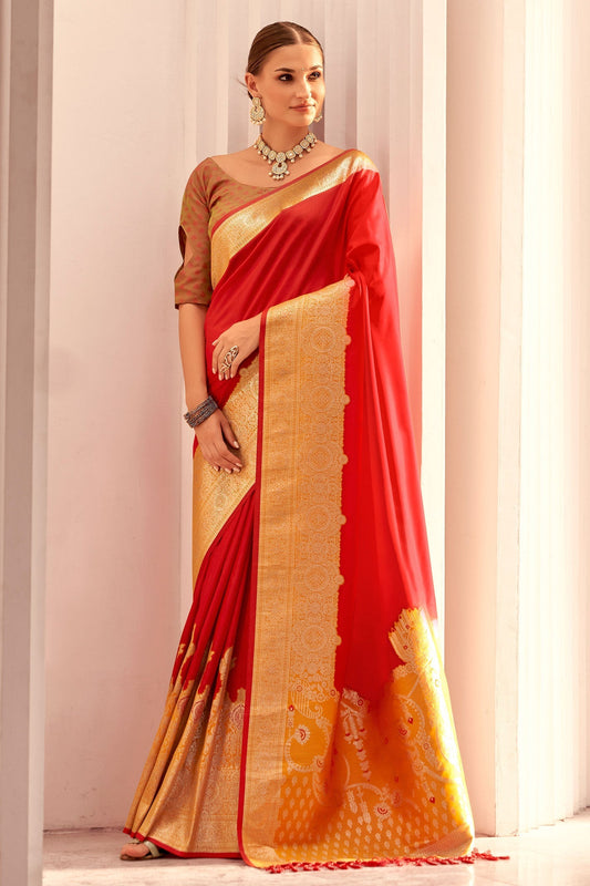 Red Silk Saree-ZB133126_1_SareeButa.Com