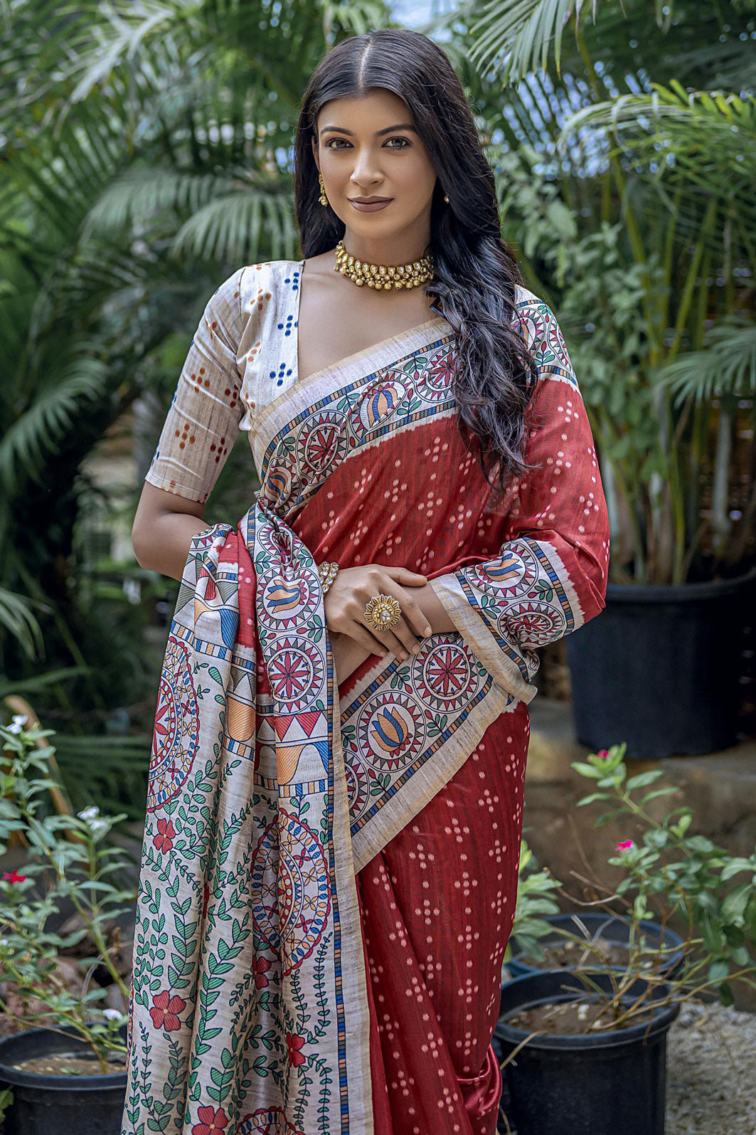 red-tusser-silk-saree-zb130267_2_SareeButa.com