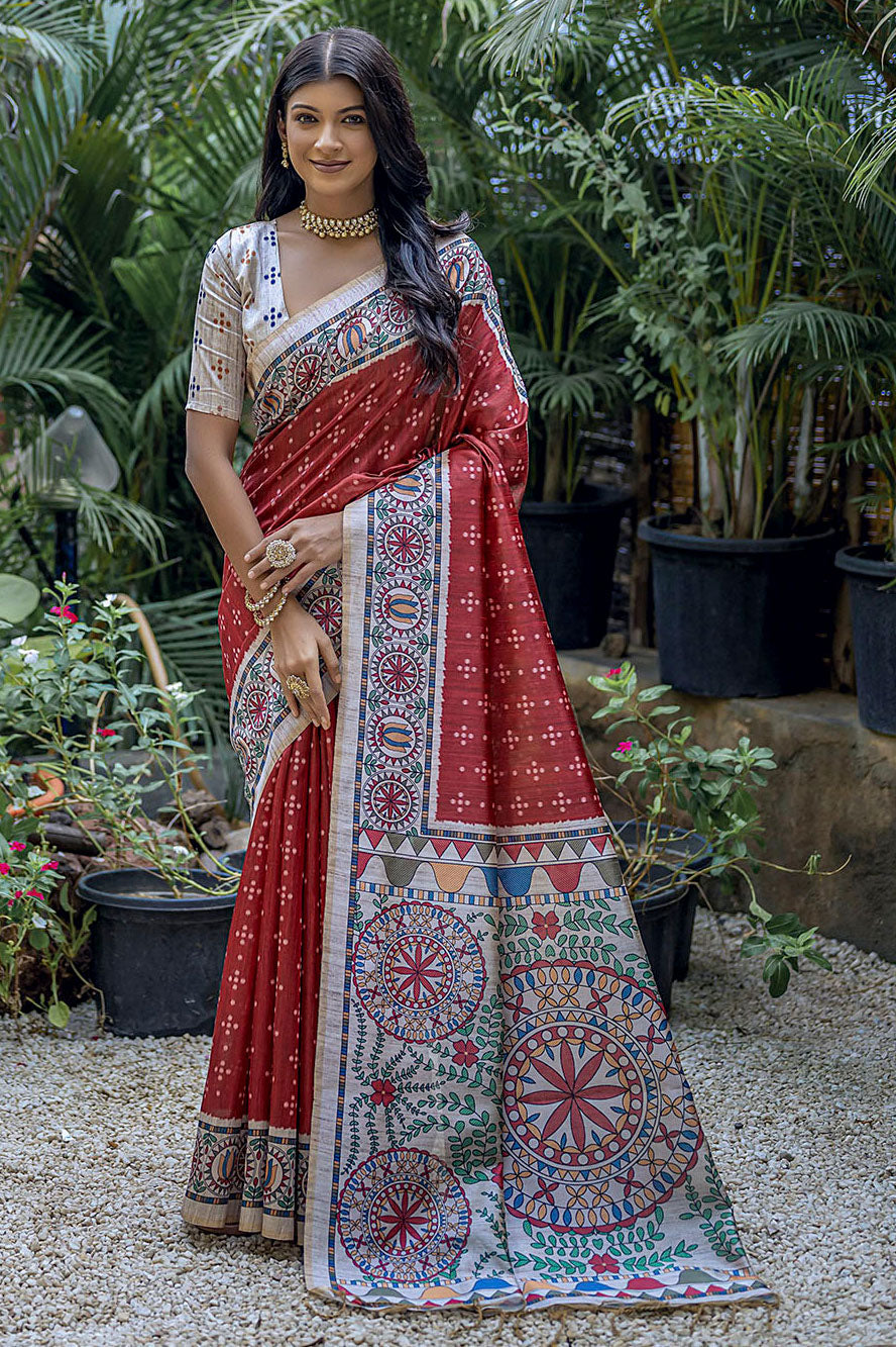 red-tusser-silk-saree-zb130267_3_SareeButa.com