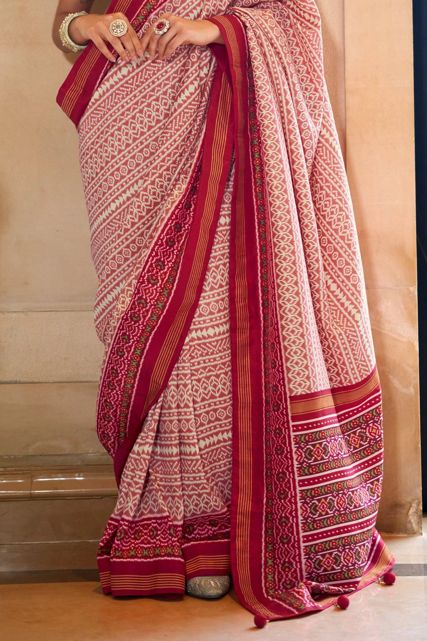 Red Printed Silk Saree-SAR11349_4_SareeButa.com