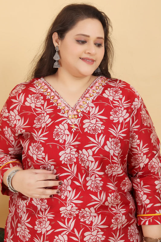 Red Readymade Viscose Suit-SAR11753_2_SareeButa.com