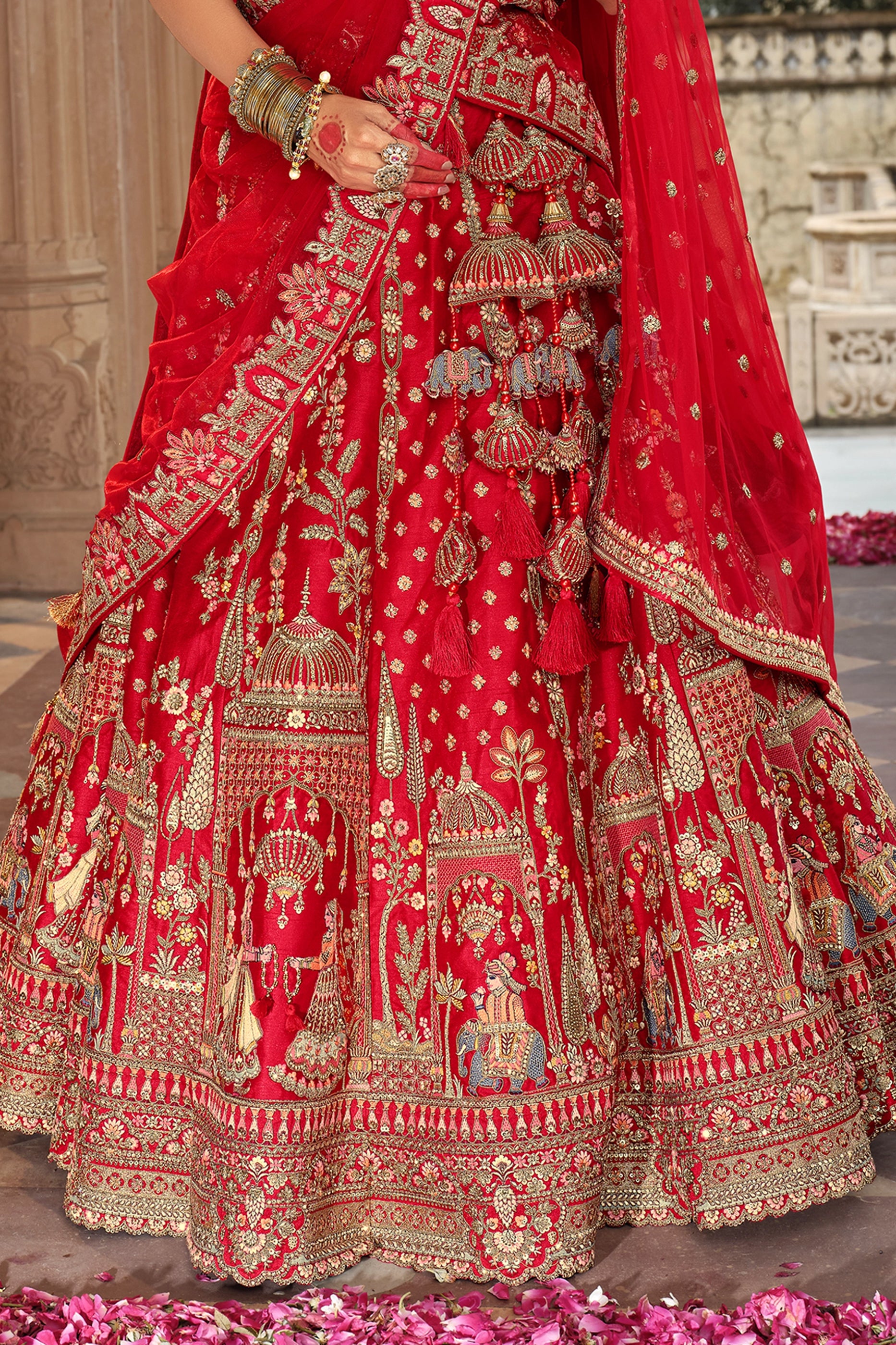 red-semi-stitched-embroidered-silk-lehenga-sar10537_6_Sareebuta.com