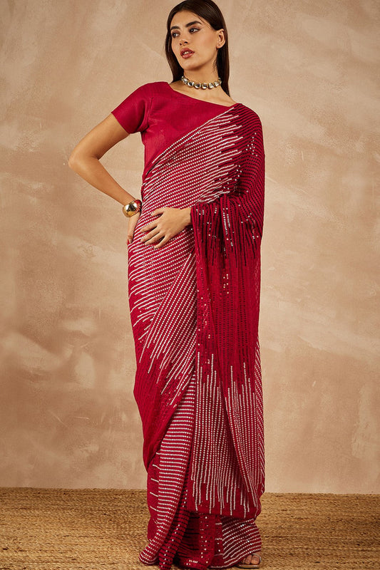 red-sequin-saree-zb130451_1_SareeButa.com