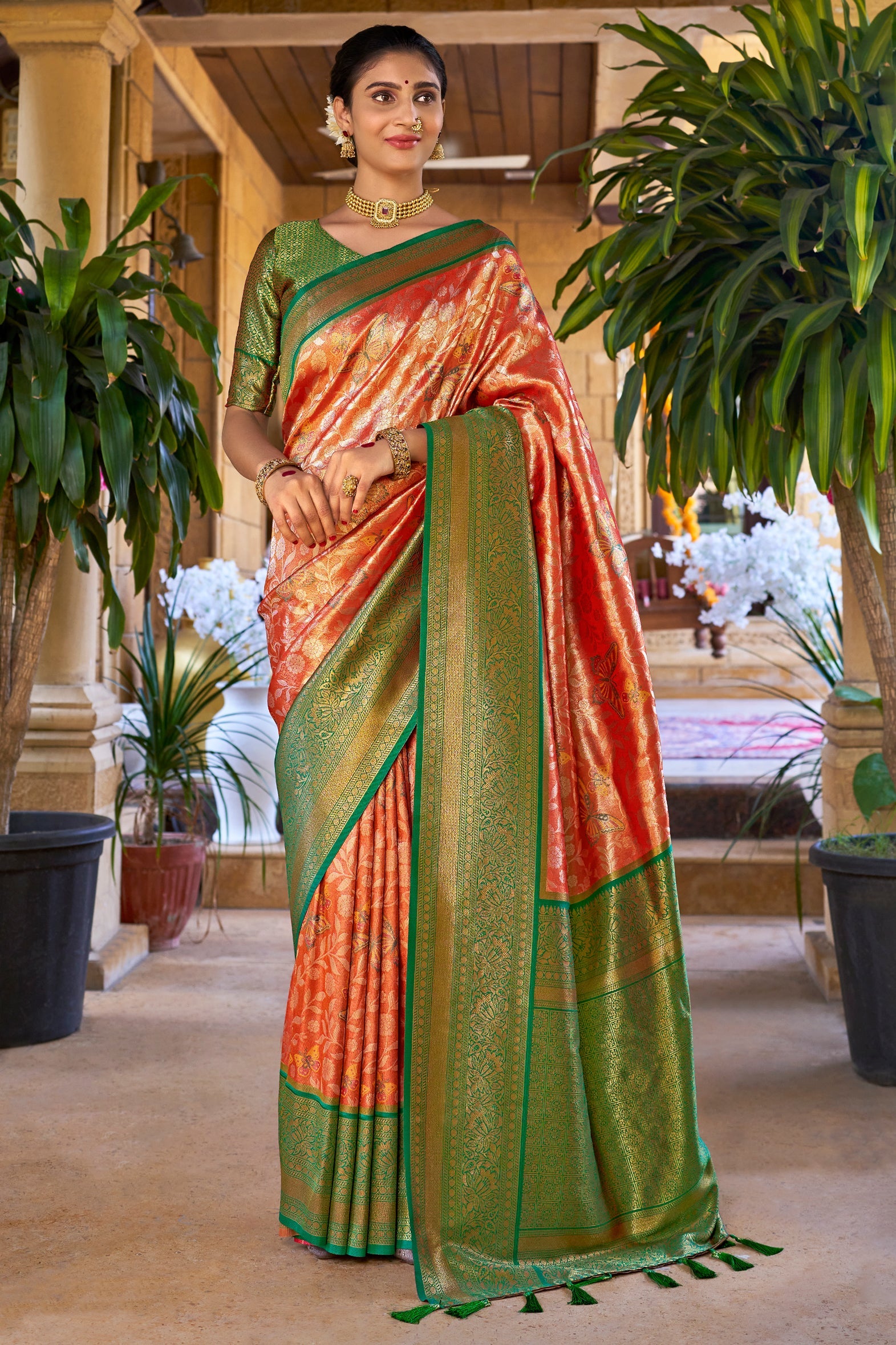 Red Silk Kanjivaram Saree-ZB132332_1