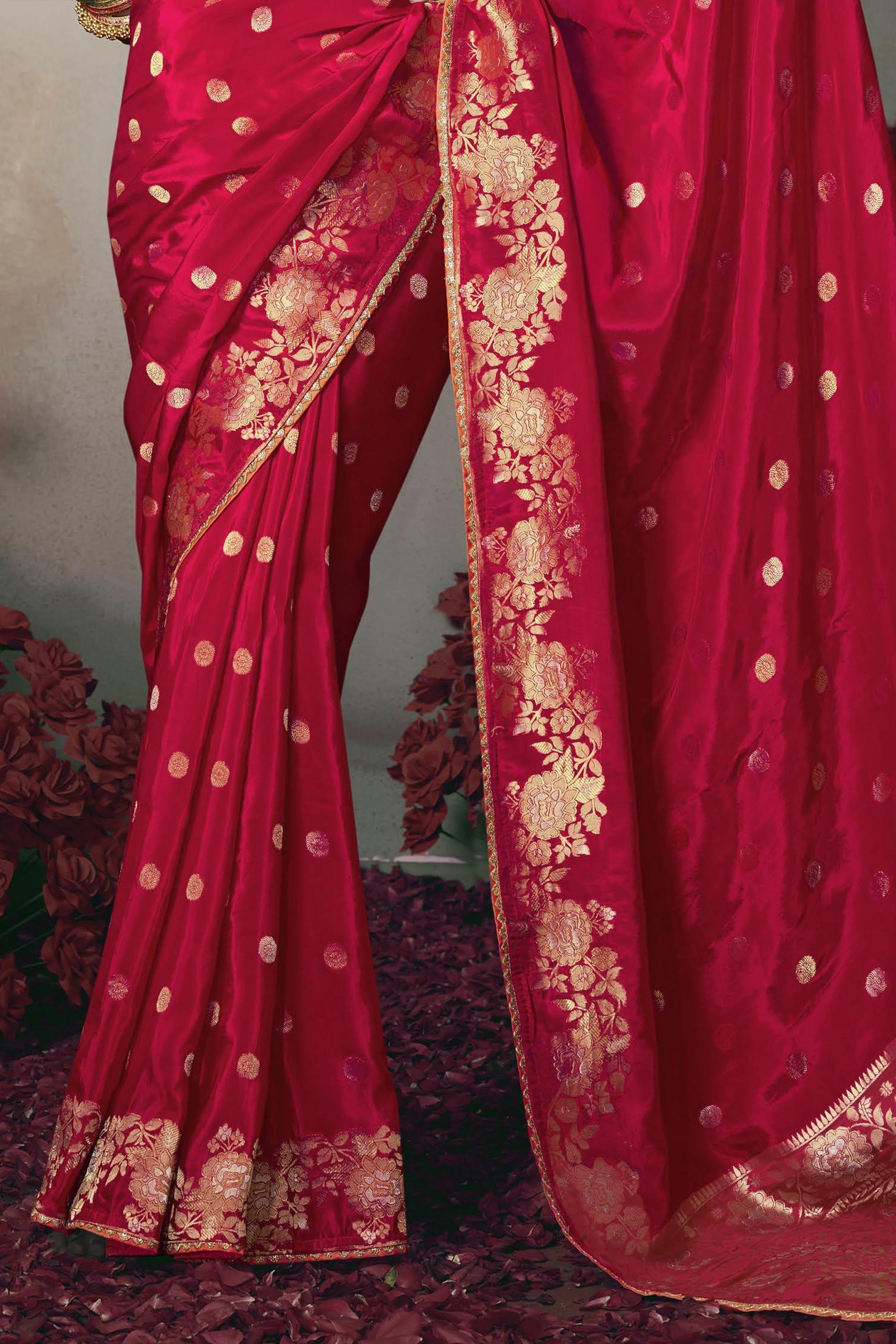 Red Woven Silk Saree-SAR11598_5_SareeButa.com