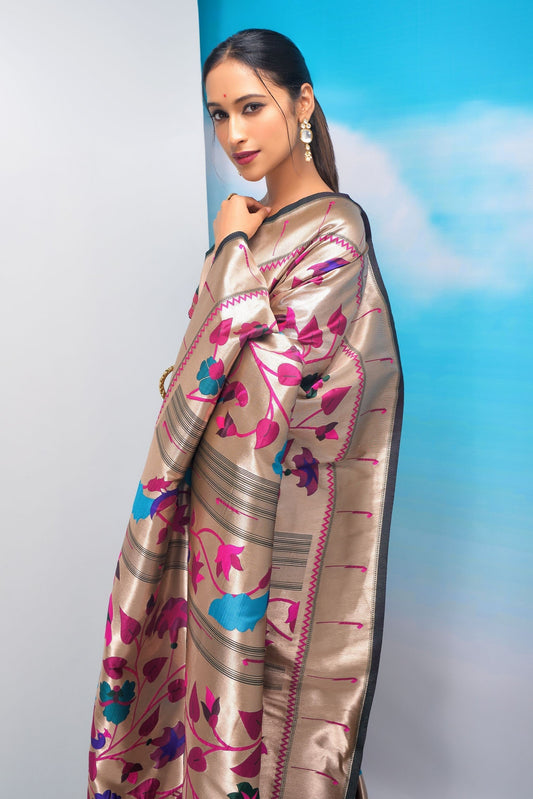 rose-gold-woven-paithani-silk-saree-zb131490_2_SareeButa.com