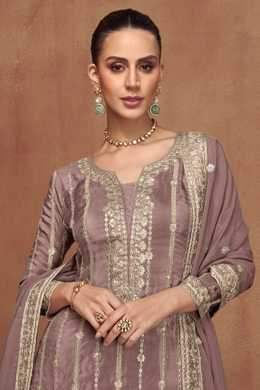 Rose Mauve Readymade Heavy Work Embroidered Silk Suit-SS661_2_SareeButa.com