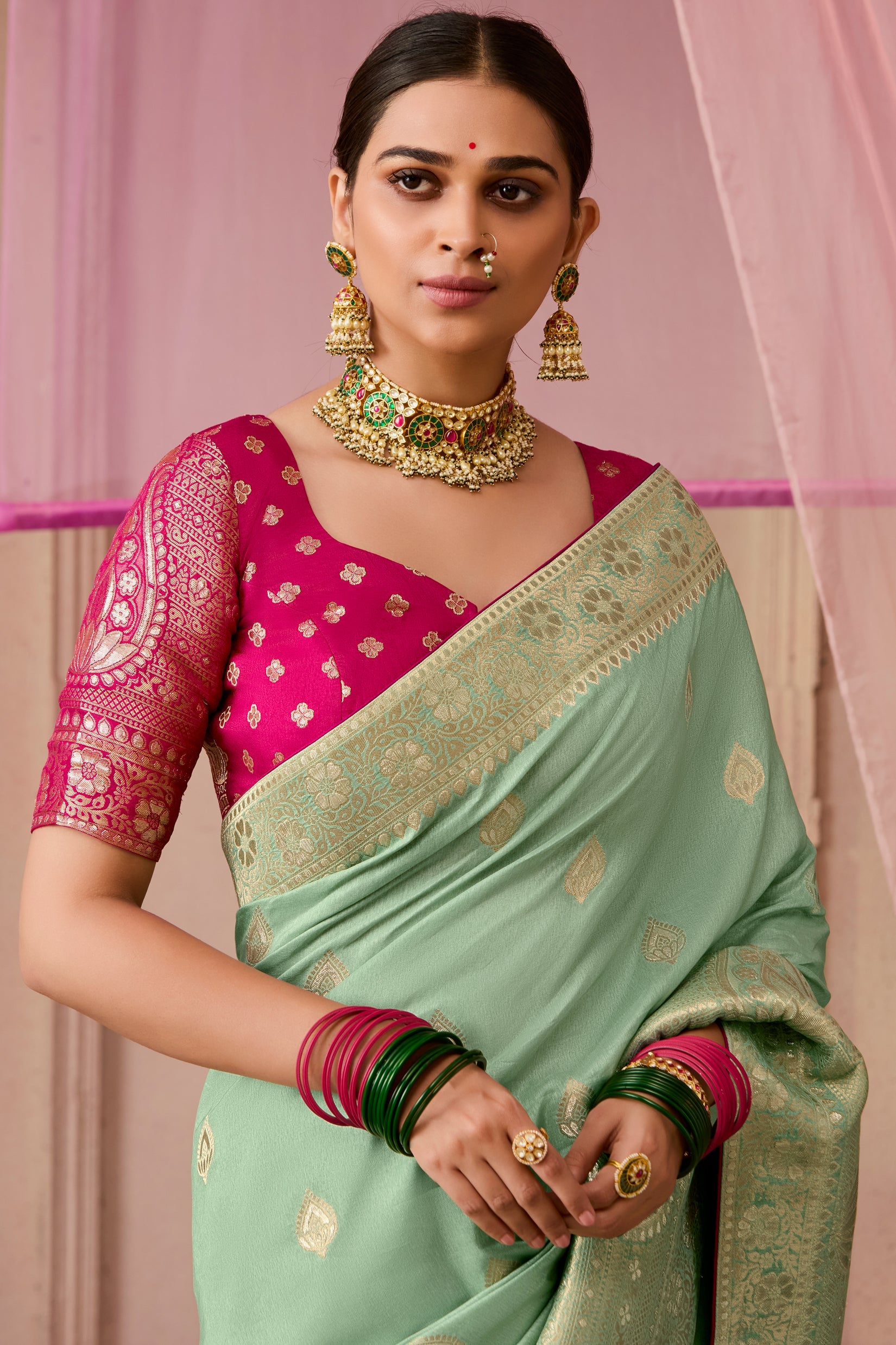 sea-green-woven-silk-saree-zb132865_2_SareeButa.com