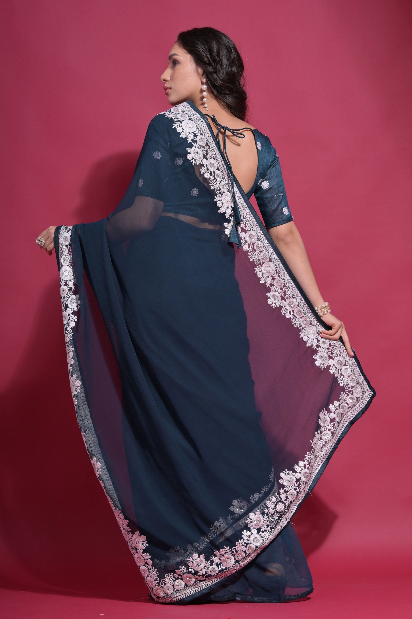 teal-embroidered-georgette-saree-zb132127_4_SareeButa.com