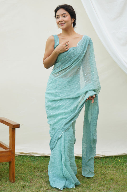 green-embroidered-georgette-saree-zb131152_1_SareeButa.com
