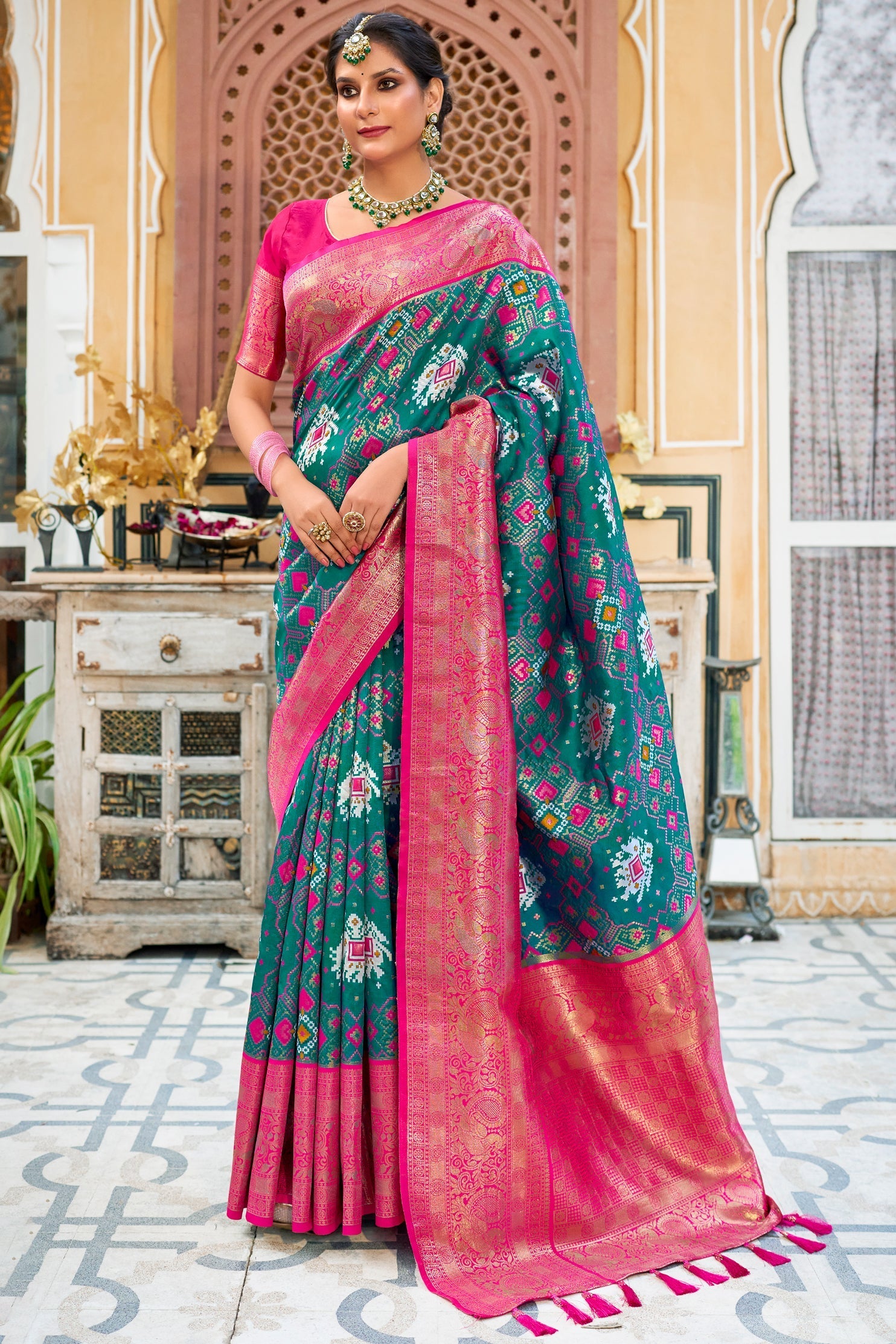 teal-silk-patola-saree-zb132303_1_SareeButa.com