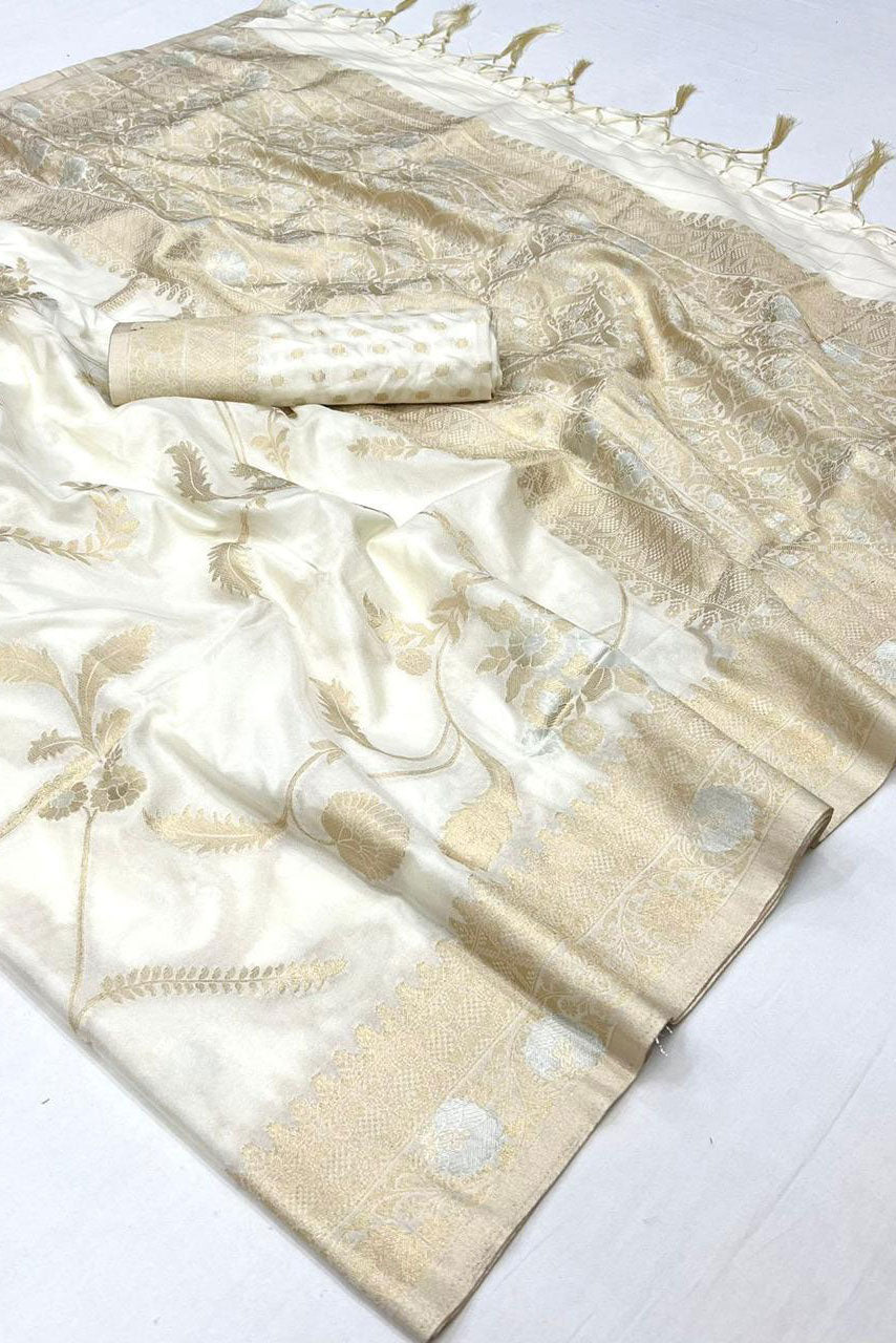 White Woven Georgette Saree-ZB133027_3_SareeButa.com