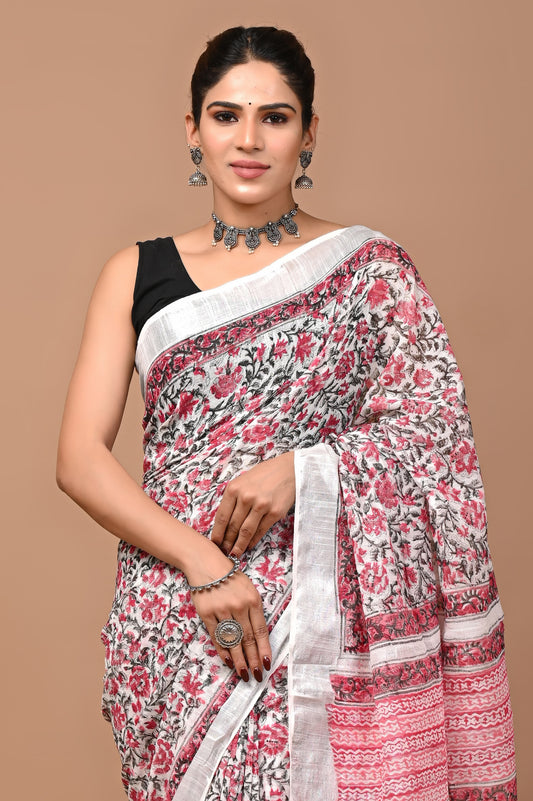 white-handblock-print-cotton-linen-saree-zb132595_2_SareeButa.com