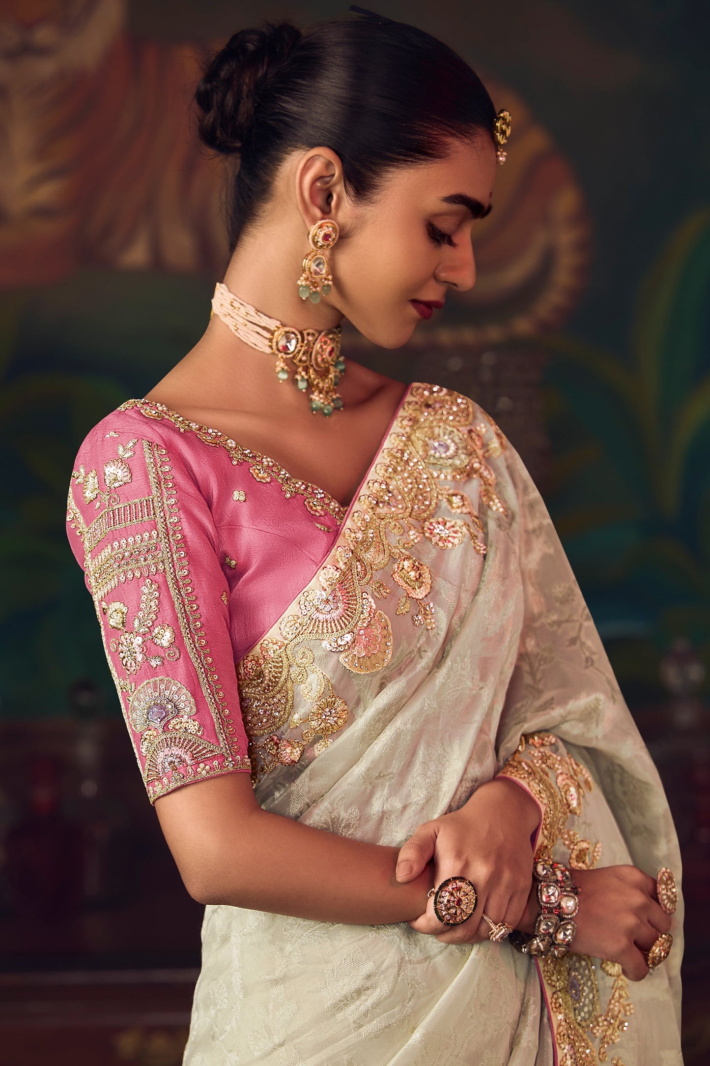 White Heavy Work Silk Saree-SAR10984_3_SareeButa.com