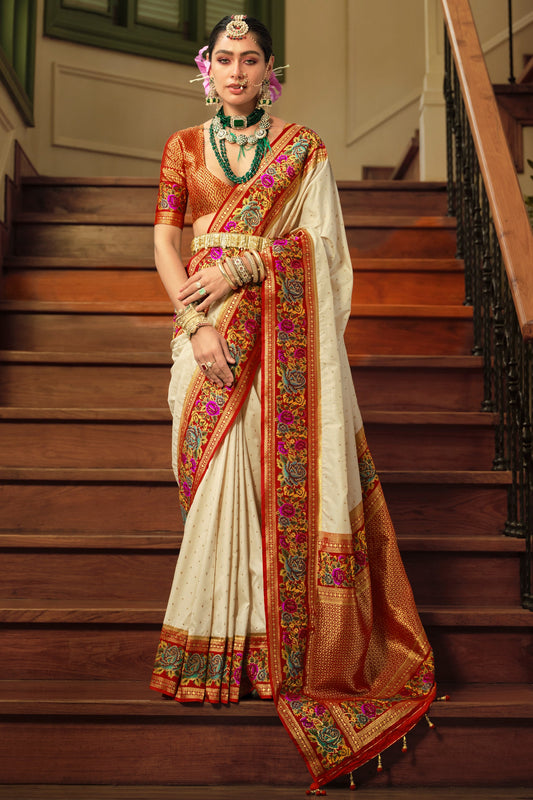 White Woven Banarasi Saree-ZB133628_1_SareeButa.com