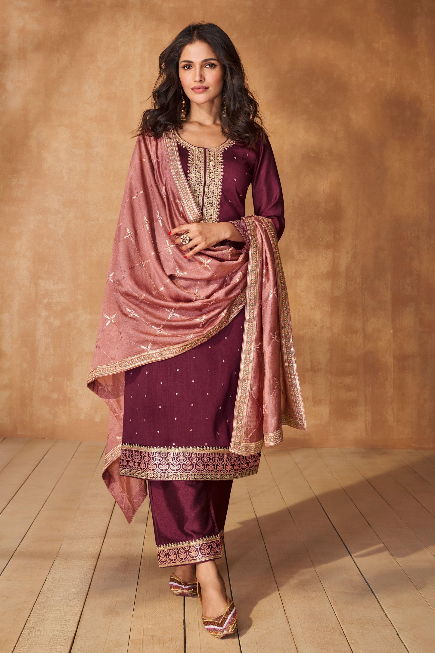 wine-embroidered-silk-straight-suit-ss009_1_SareeButa.com